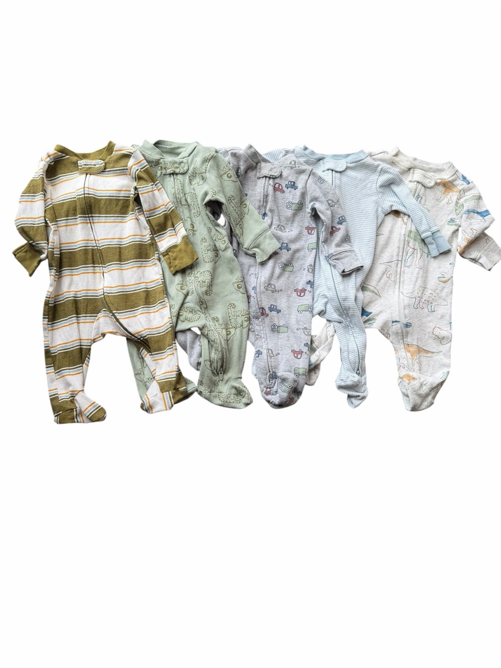 Carters Baby One-Piece Footed Pajamas - 5 pack